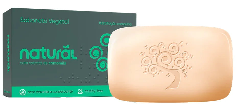 Sabonete Camomila 80g – Orgânico Natural
