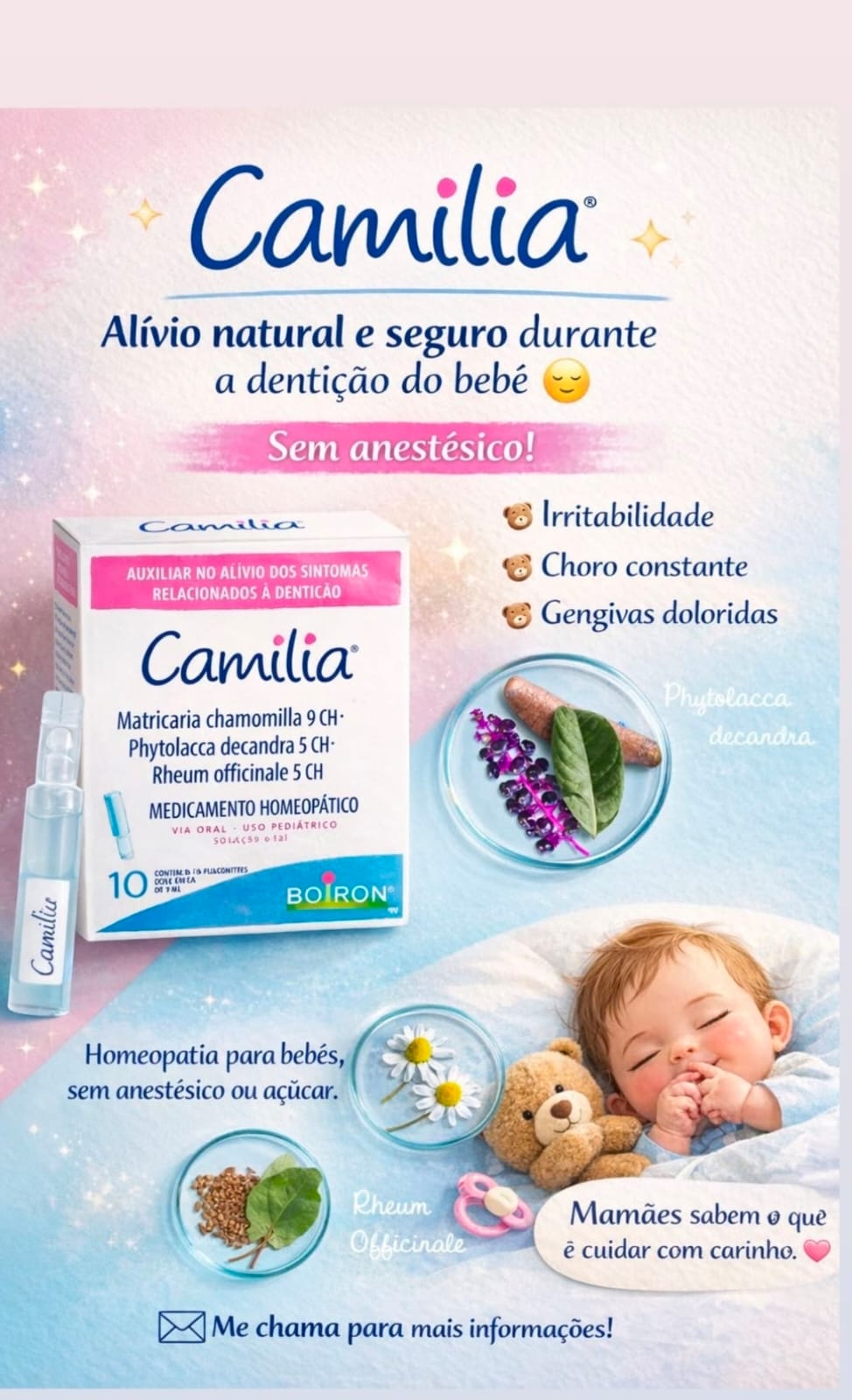 Camilia 30 flaconetes de 1ml Dose única – Boiron